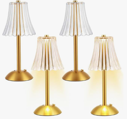 TABLE LAMP - GOLD (CORDLESS)