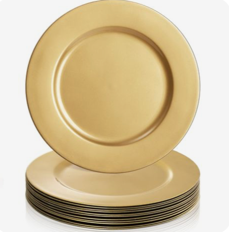 CHARGER PLATES - VARIOUS STYLES AVAILABLE