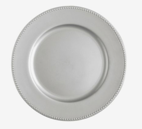 CHARGER PLATES - VARIOUS STYLES AVAILABLE