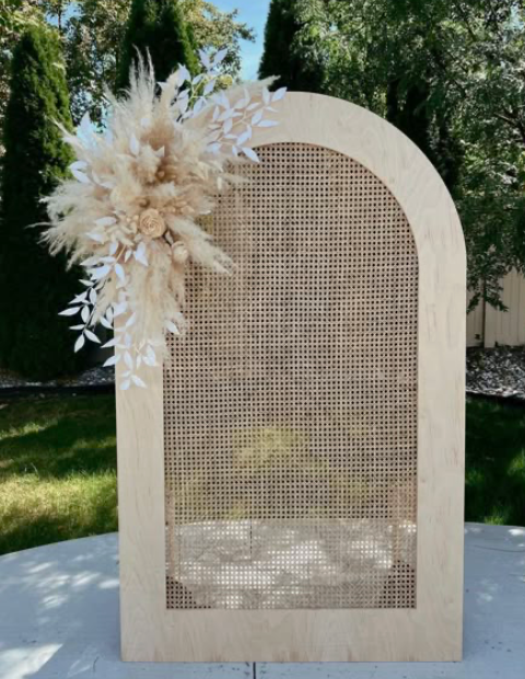 WICKER BACKDROP