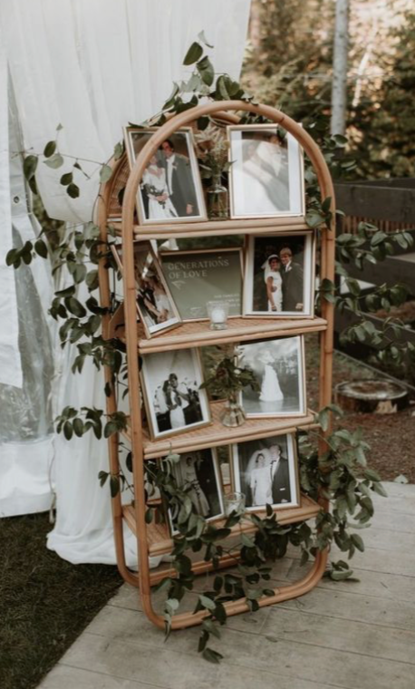 BOOKSHELF - WICKER