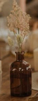 BUD VASE - AMBER