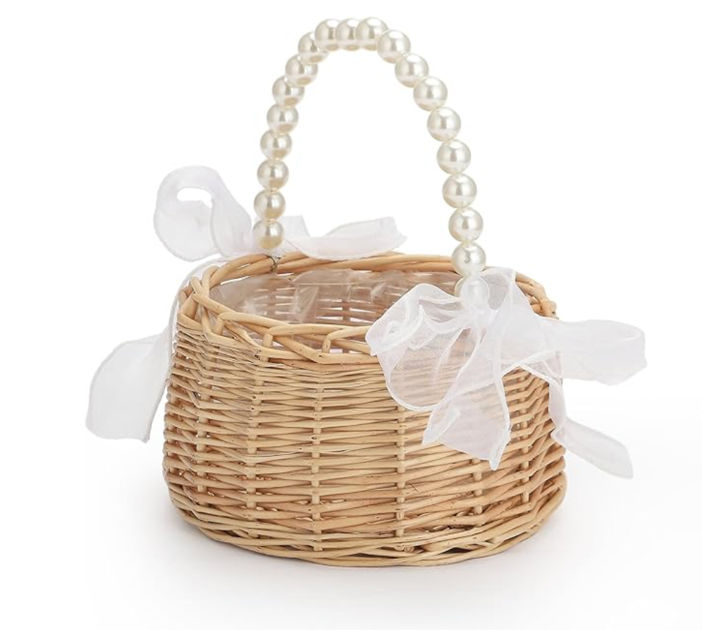 FLOWER GIRL BASKET - 3 OPTIONS