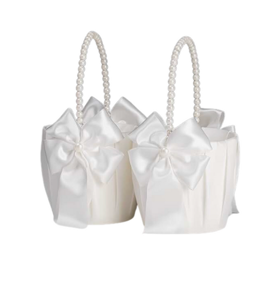 FLOWER GIRL BASKET - 3 OPTIONS