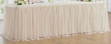 TABLE SKIRT - TULLE