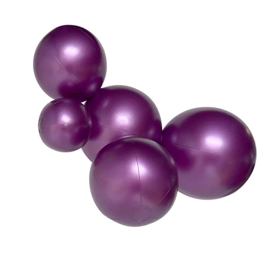 5-CLUSTER BALOON GARLAND - PEARL