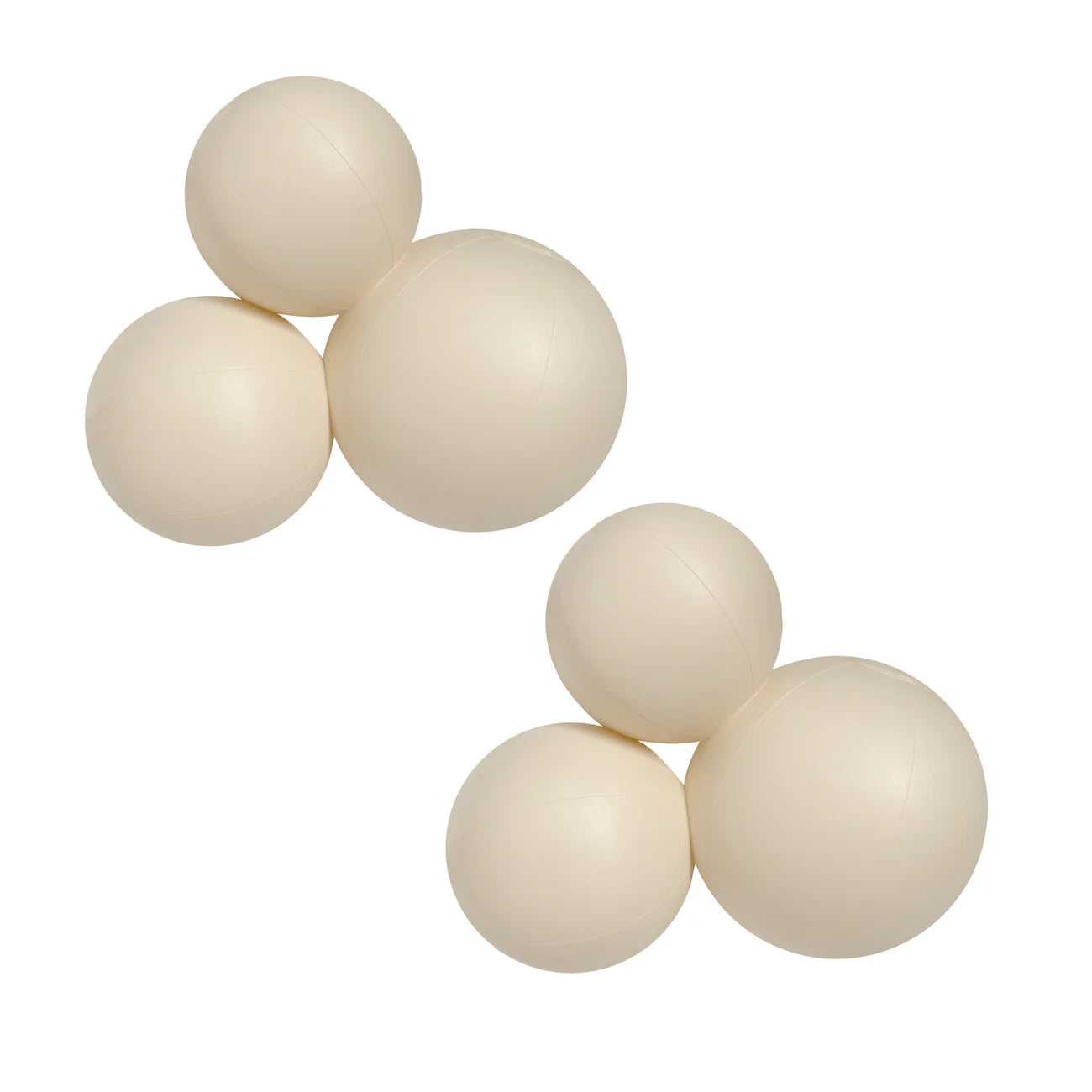3-CLUSTER 2-PACK BALOON GARLAND - MATTE