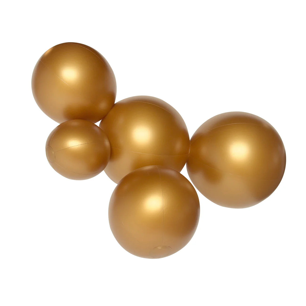 5-CLUSTER BALOON GARLAND - METALLIC