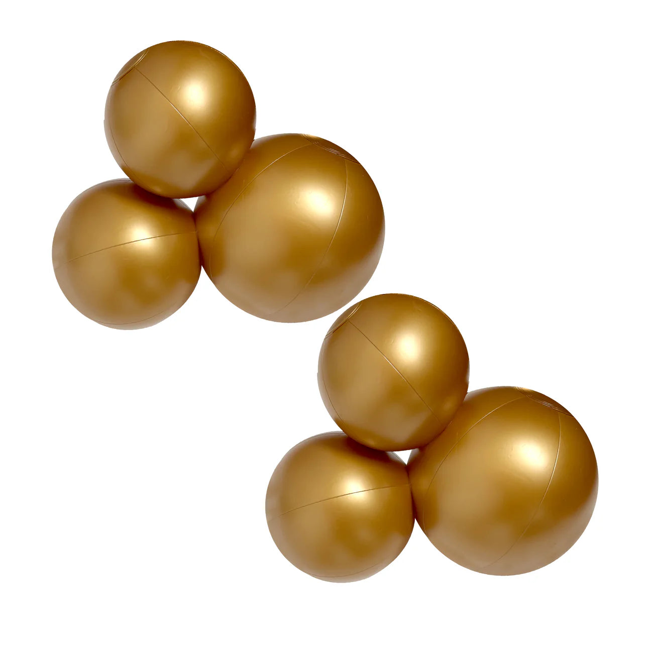 3-CLUSTER 2-PACK BALOON GARLAND - METALLIC