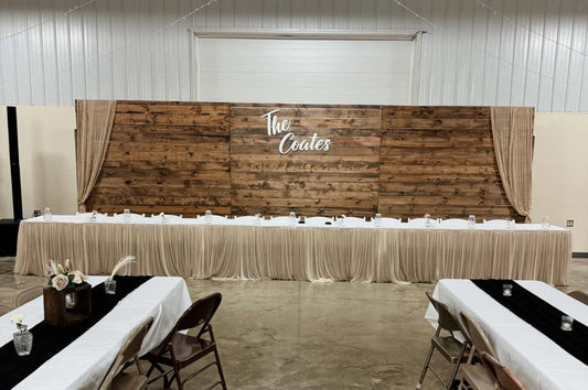 WOOD BACKDROP