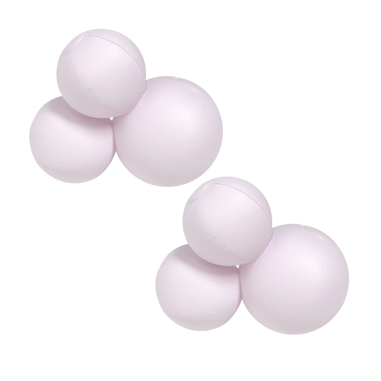 3-CLUSTER 2-PACK BALOON GARLAND - MATTE