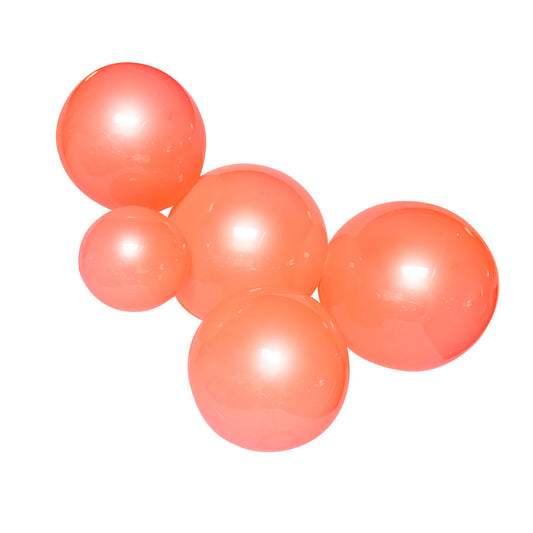 5-CLUSTER BALOON GARLAND - SEMI-TRANSPARENT
