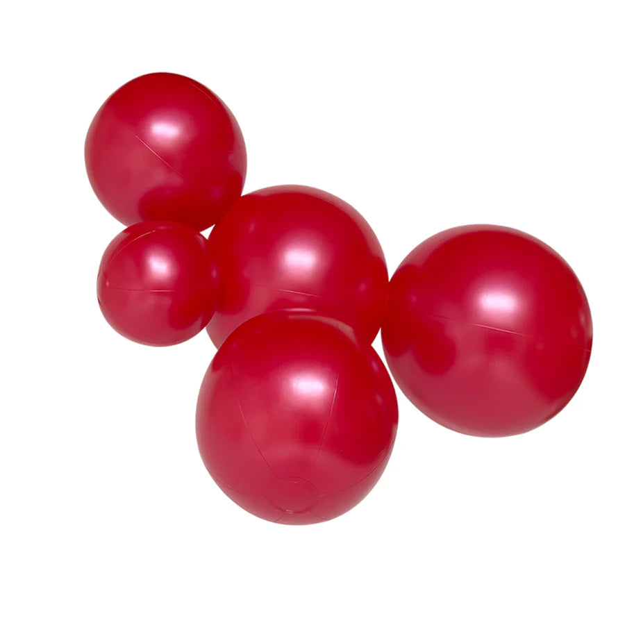 5-CLUSTER BALOON GARLAND - PEARL