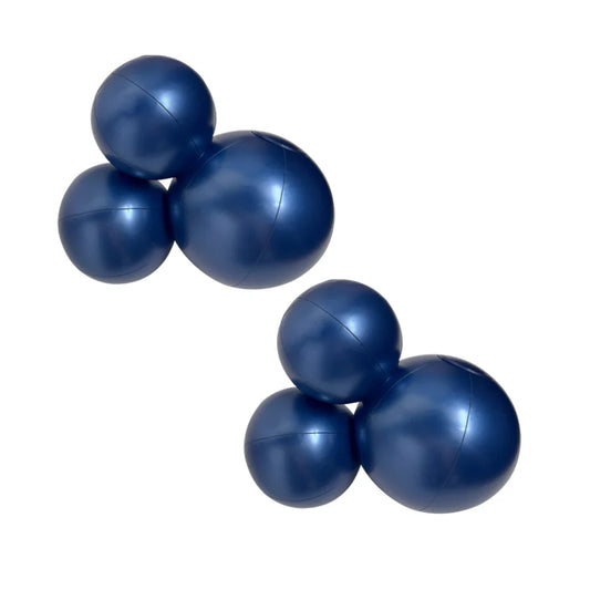 3-CLUSTER 2-PACK BALOON GARLAND - PEARL