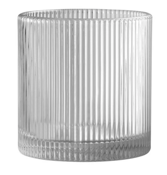 VOTIVE - RIBBED - GLASS
