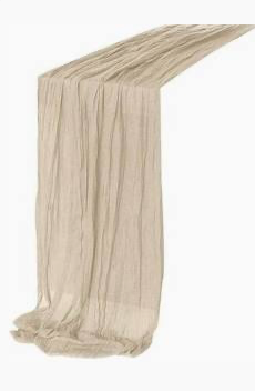 CHEESECLOTH TABLE RUNNER