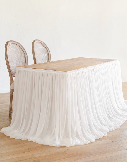 TABLE SKIRT - TULLE