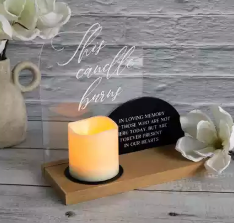 MEMORY CANDLE FIXTURE