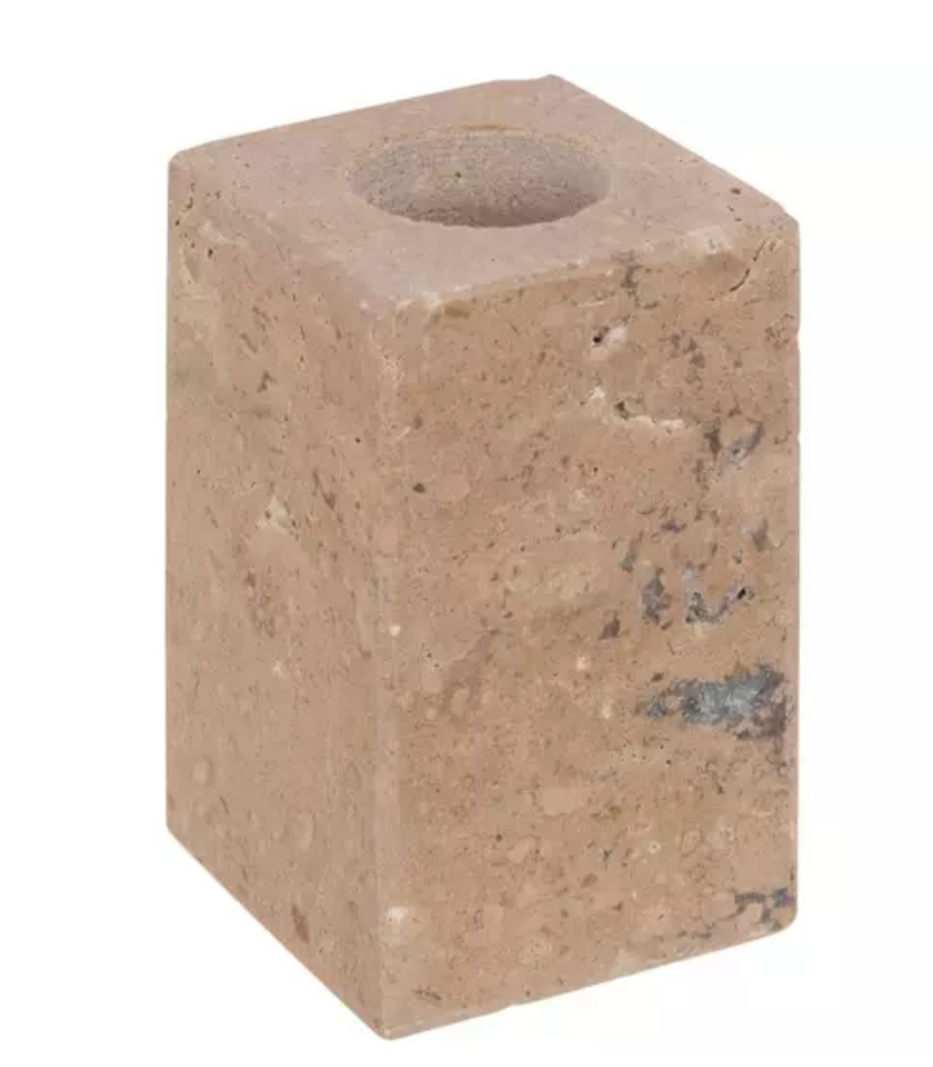 CANDLE STICK / HOLDER - STONE (TAPER CANDLE)