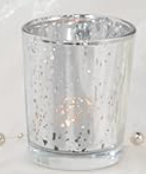 VOTIVE - MERCURY - SILVER