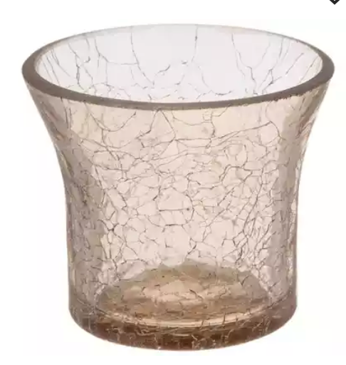 VOTIVE - CRACKLE - AMBER/BROWN